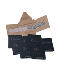 Square Paper Tiles Black - 21 (Bundle of 6) [CZT]
