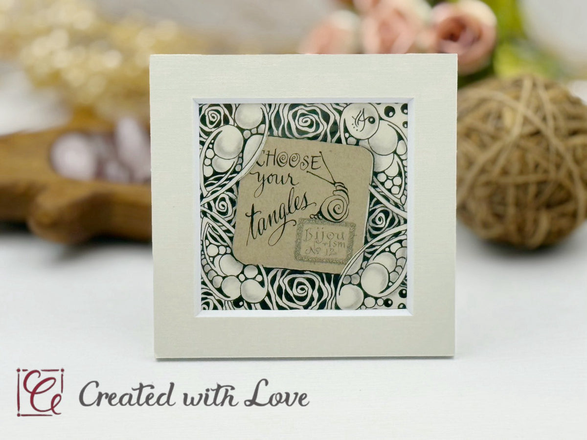 Square Tile Artwork Display Frame