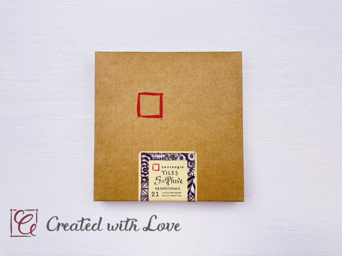 5xPhive 紙磚茶色21張 單份 5xPhive Renaissance Paper Tiles