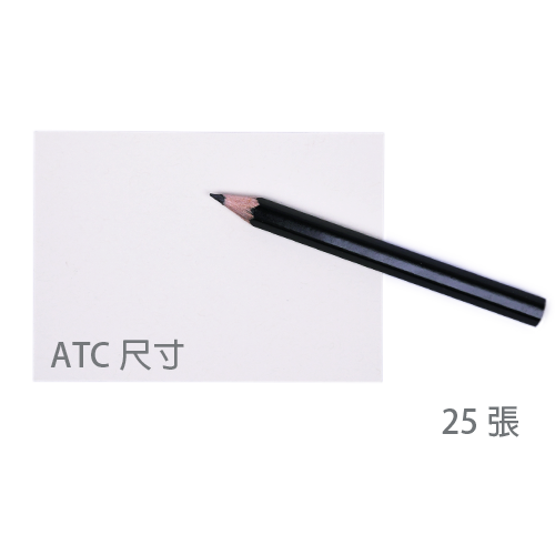 Neenah 進口妮那卡紙 ATC 尺寸白色 25張