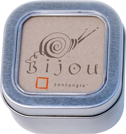 盒裝 Bijou 紙磚白色 Tinful of Bijou Paper Tiles White