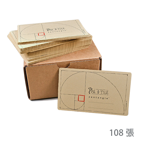 Phi 紙磚茶色108張 Phi Paper Tiles Renaissance [CZT]