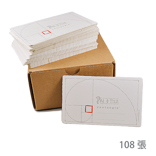 Phi 紙磚白色108張 Phi Paper Tiles White [CZT]