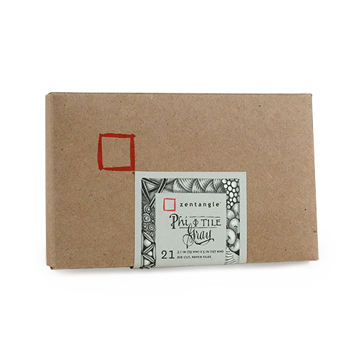 Phi 紙磚灰色21張 紙盒裝 Phi Paper Tiles Gray
