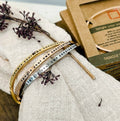 Zentangle whisper bracelet: Tangle your own conclusions, express your unique self in gold.