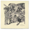 102個禪繞畫圖樣 藝術作品 102 Tangles Print