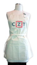 CZT 圍裙白色 CZT Apron white [CZT]