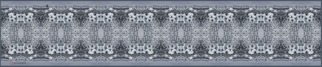 Zentangle 絲巾 光與影 Zentangle Scarf Shades