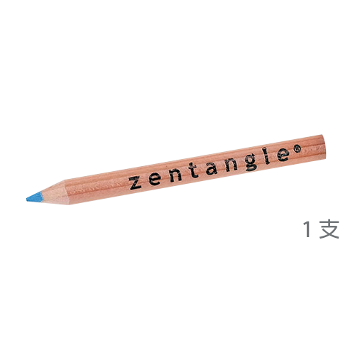 Zentangle 短粉彩鉛筆淺藍色單支 Zentangle Mini Light Blue Pastel Chalk Pencil