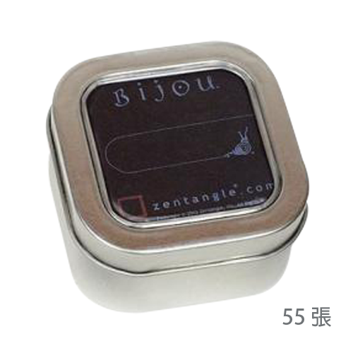 盒裝 Bijou 紙磚黑色 Tinful of Bijou Paper Tiles Black