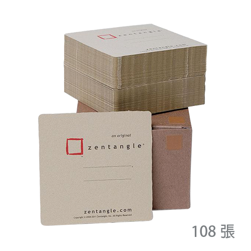 方形紙磚茶色108張 Square Paper Tiles Renaissance [CZT]