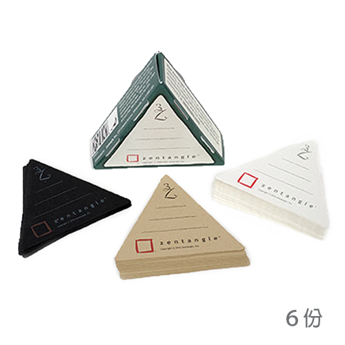 三角紙磚三色組 六份 3Z Paper Tiles Sampler [CZT]